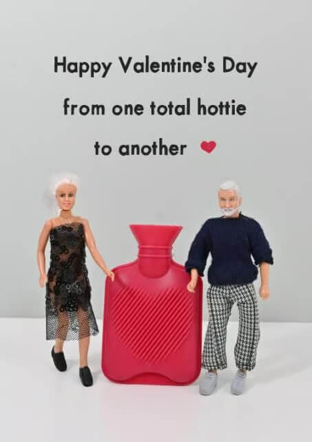 Hottie Valentines Card