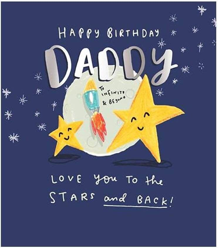 Daddy Happy Birthday Card - House of Cards