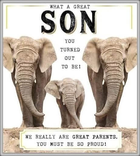 Son Birthday Card