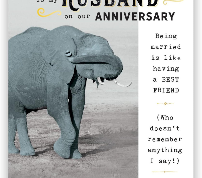 Husband Anniversary Greeting Card