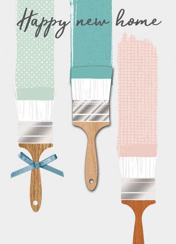 Just to Say Happy New Home Greeting Card - House of Cards