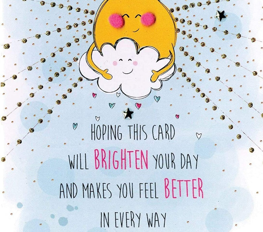SmiSun Get Well Soon Card