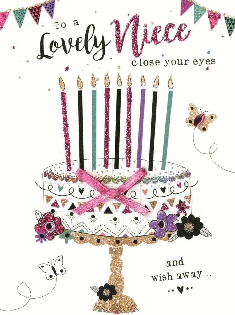 Niece Birthday Card - House of Cards