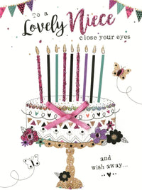 Niece Birthday Card