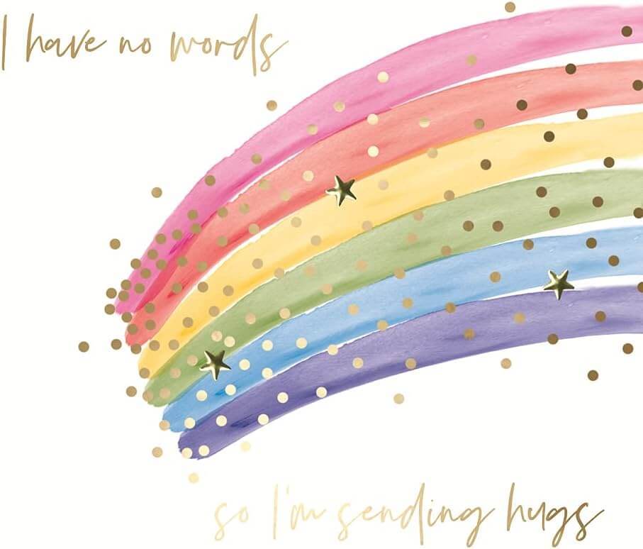 Thinking of You Hugs Greeting Card - House of Cards