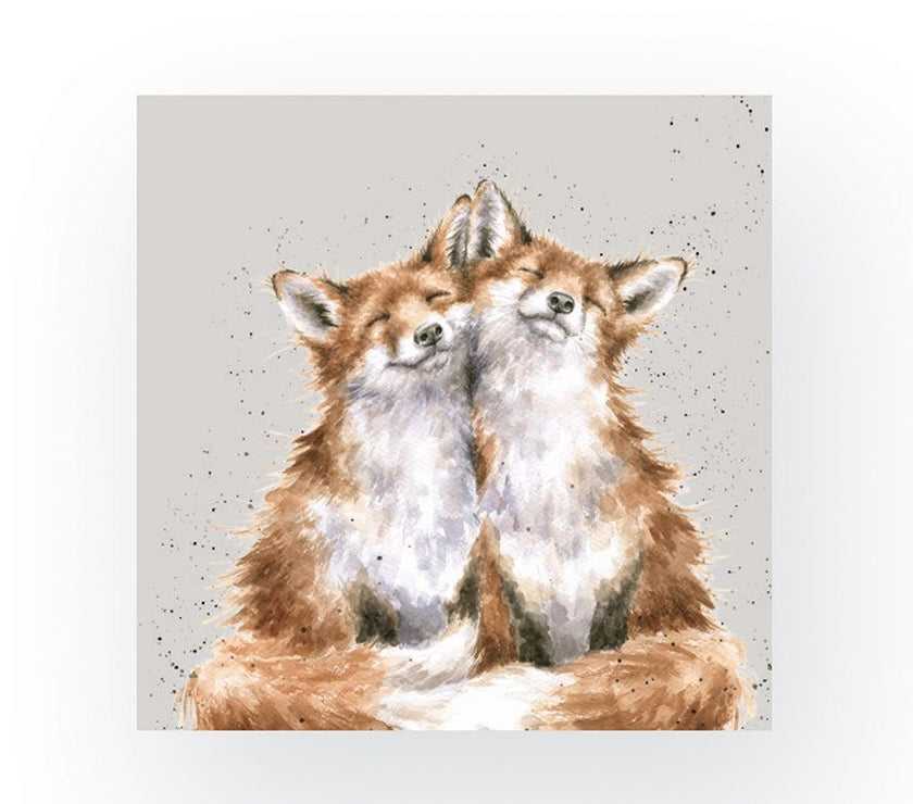Contentment Foxes Napkins
