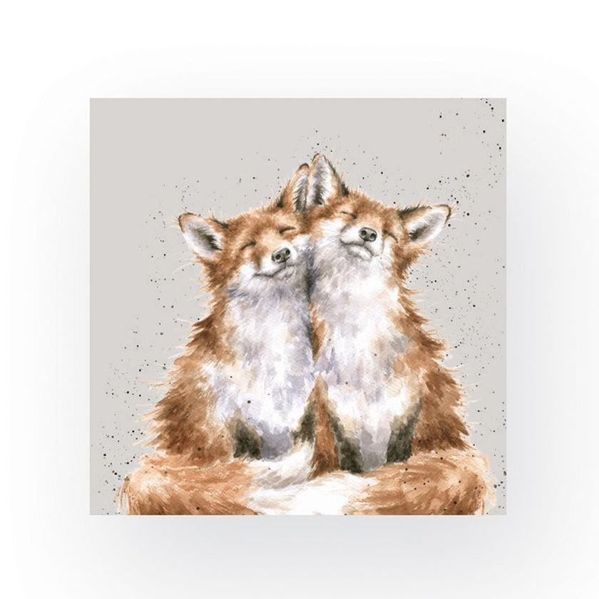 Contentment Foxes Napkins