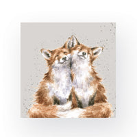 Contentment Foxes Napkins