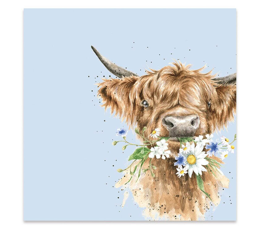 Daisy Cow Lunch Napkins