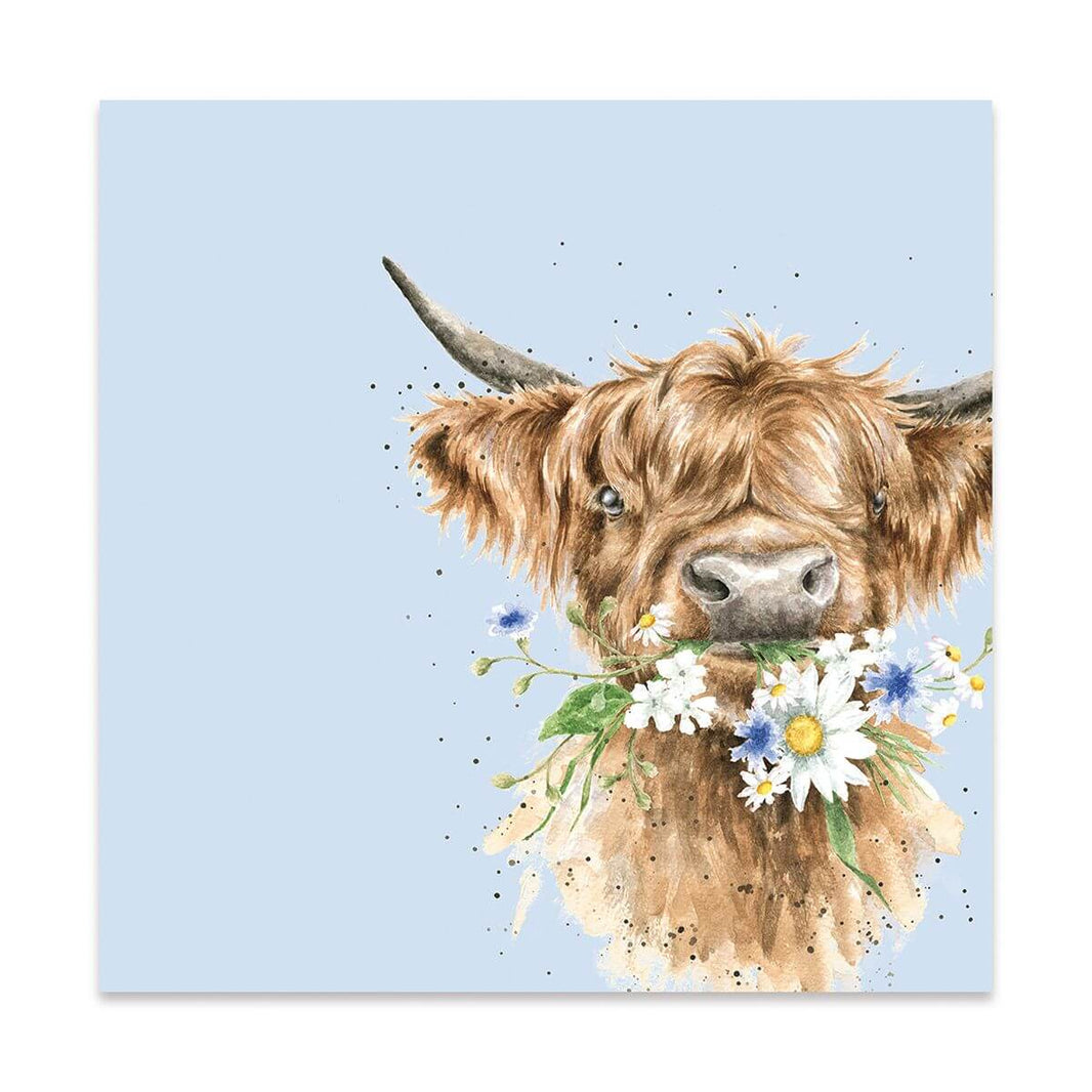 Daisy Cow Lunch Napkins