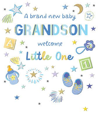 New Grandson Card