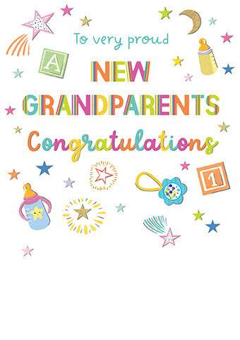 New Grandparents Card - House of Cards