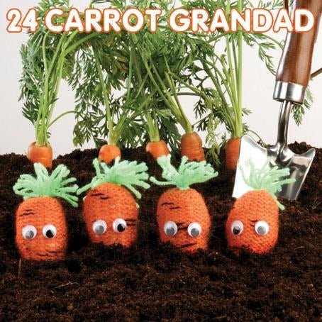 Mint 24 Carrot Grandad Birthday Card