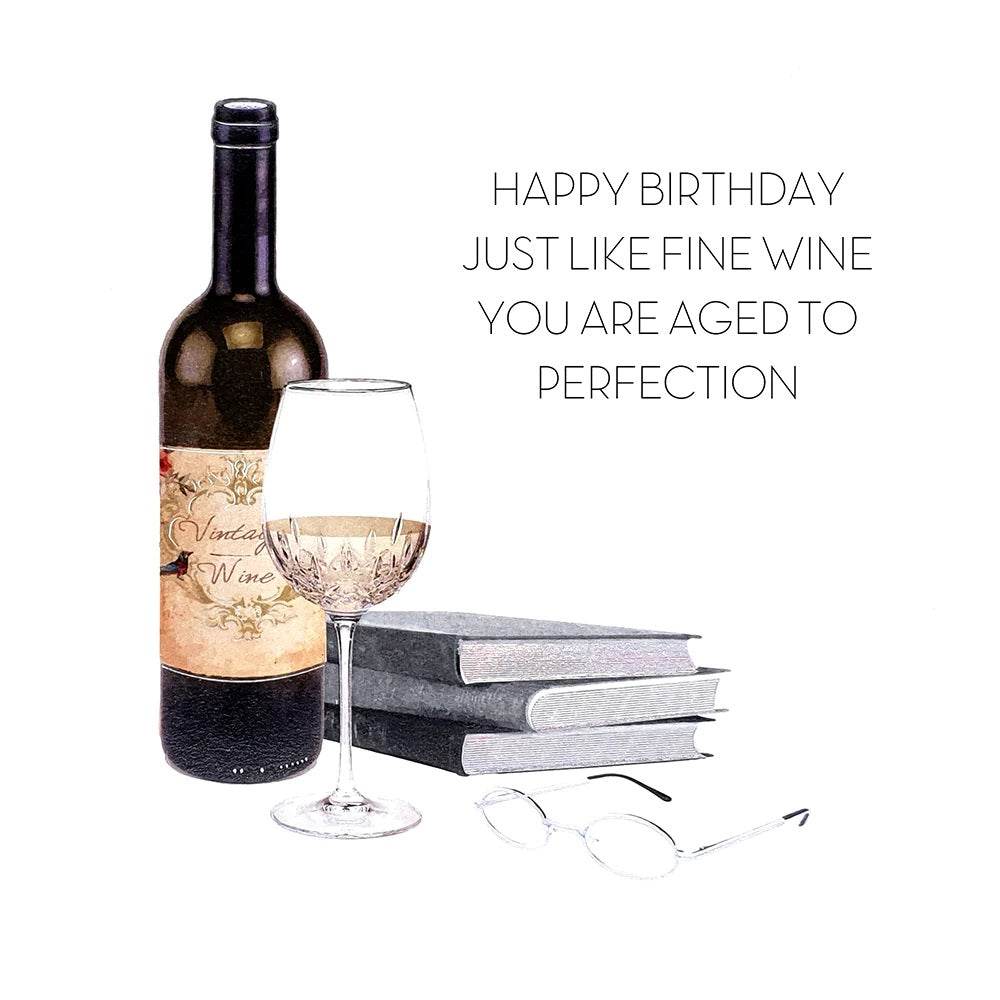 Aged To Perfection Birthday Card - House of Cards