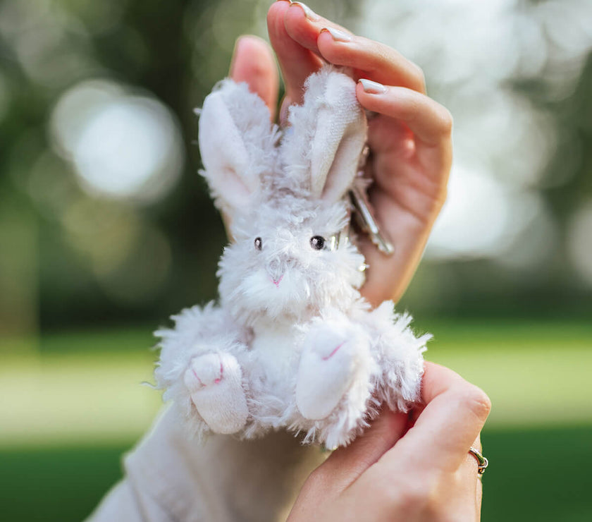 Keyring Hare Rowan Plush