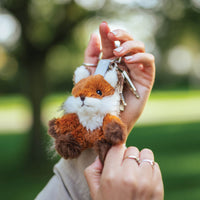 Keyring Fox Autumn Plush