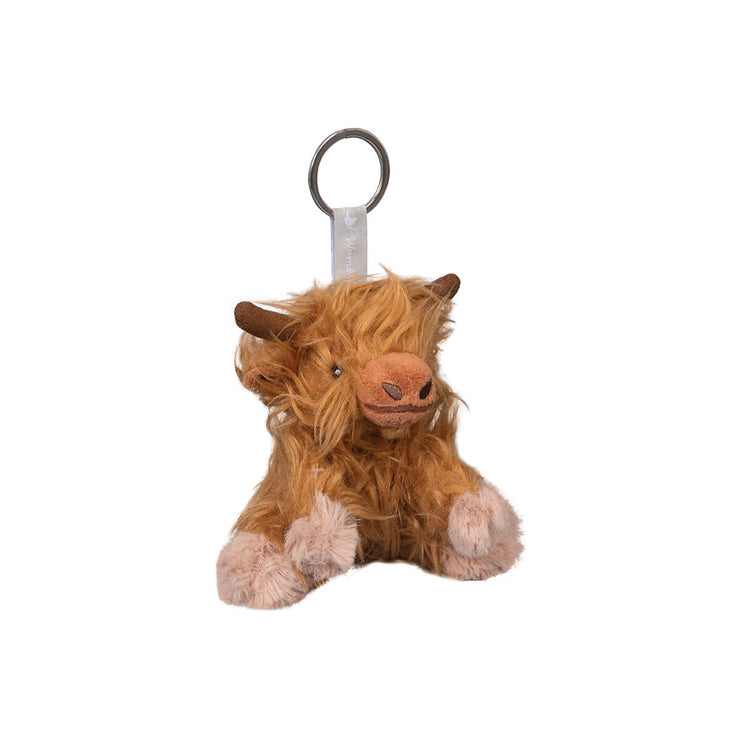 Keyring Highland Cow Gordon Plush