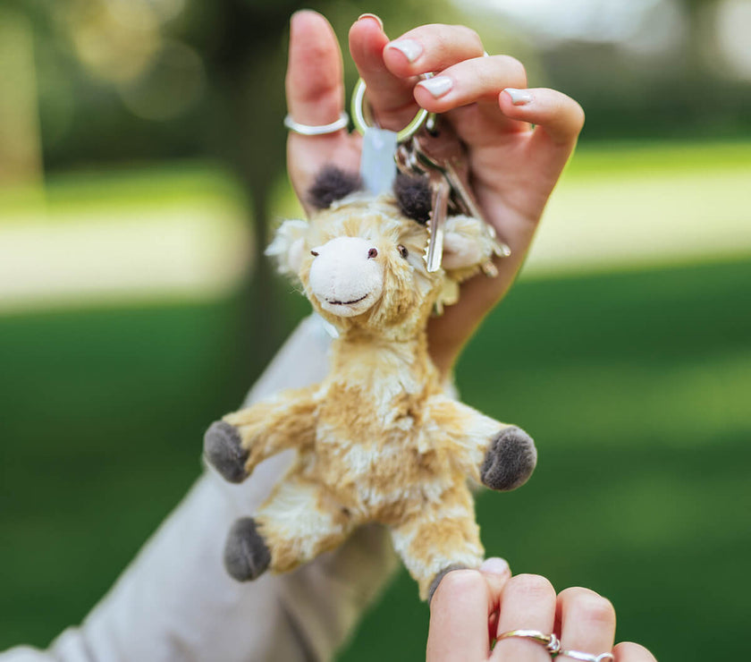 Keyring Giraffe Camilla Plush