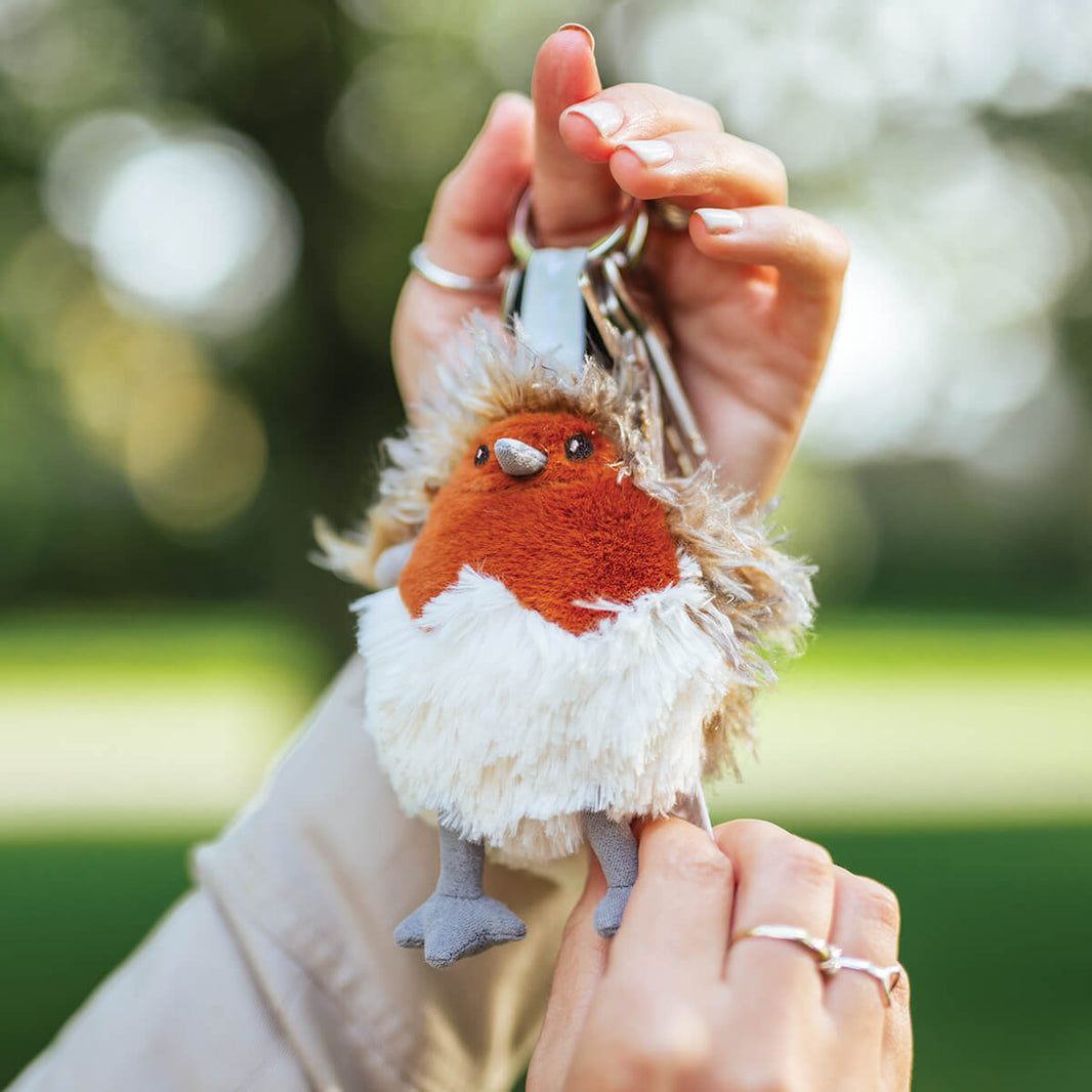 Keyring Robin Adele Plush