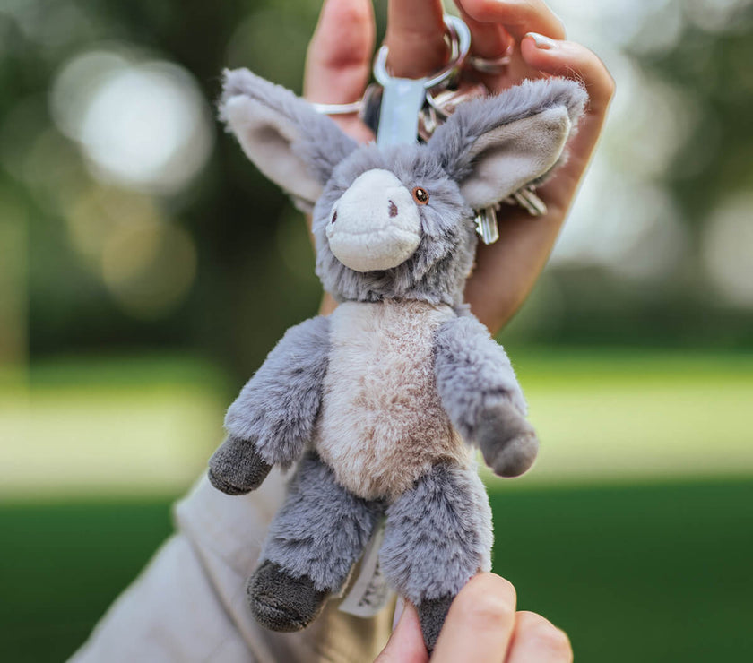Keyring Donkey Jack Plush