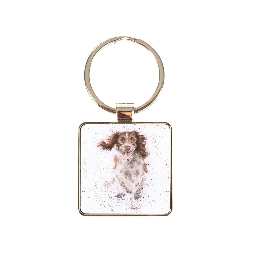 Springer Spaniel Keyring - House of Cards