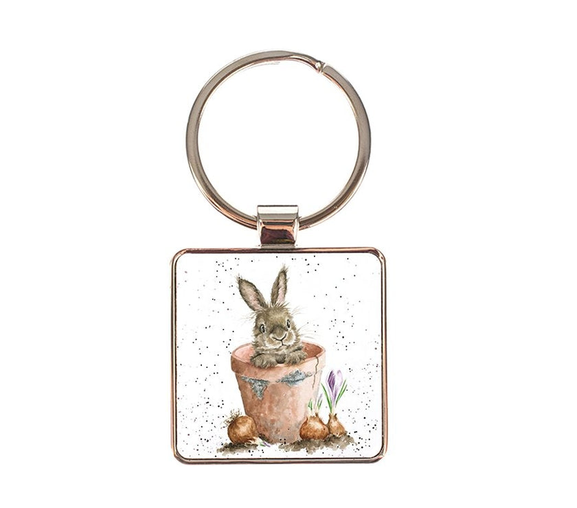 The Flower Pot Keyring