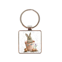 The Flower Pot Keyring