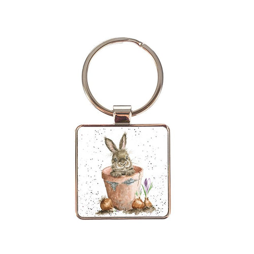 The Flower Pot Keyring