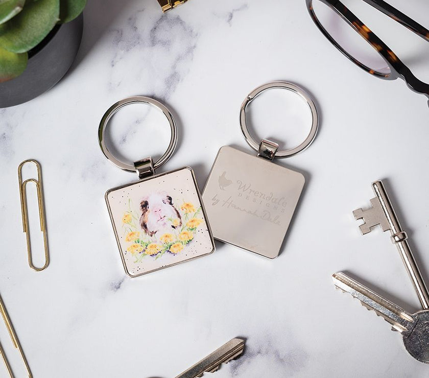 Dandy Guinea Pig Keyring