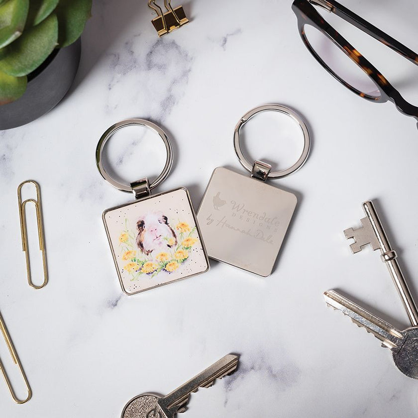 Dandy Guinea Pig Keyring