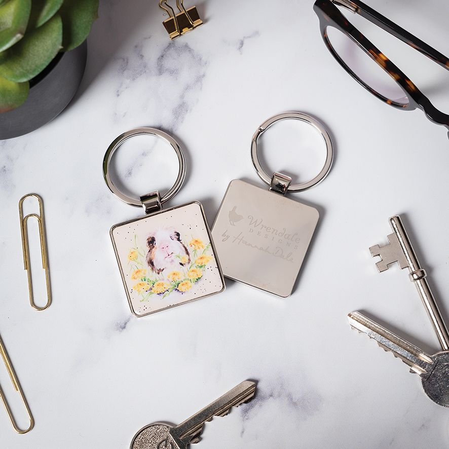 Dandy Guinea Pig Keyring