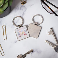 Dogs Camper Van Keyring