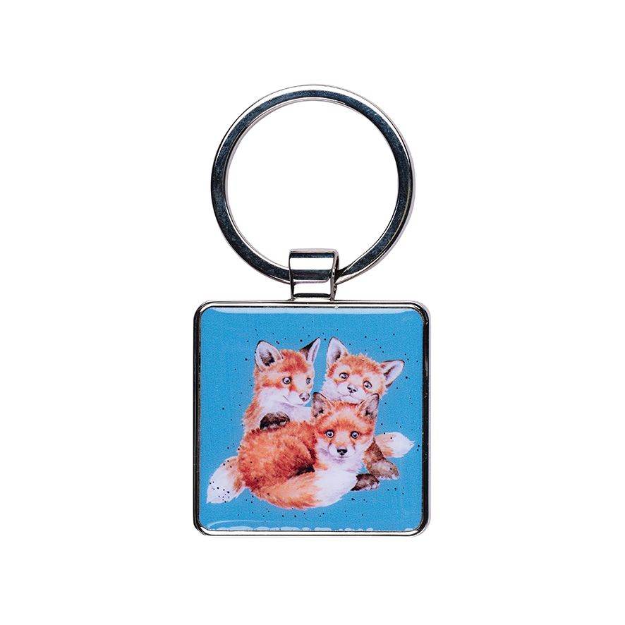 Snug Foxes Keyring - House of Cards