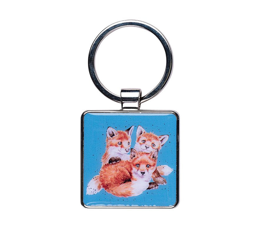 Snug Foxes Keyring