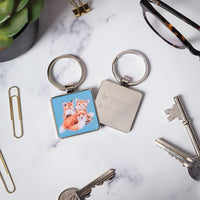 Snug Foxes Keyring
