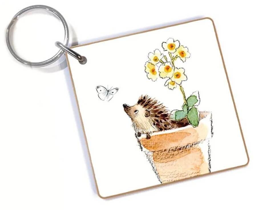 Keyring Hedgehog - House of Cards