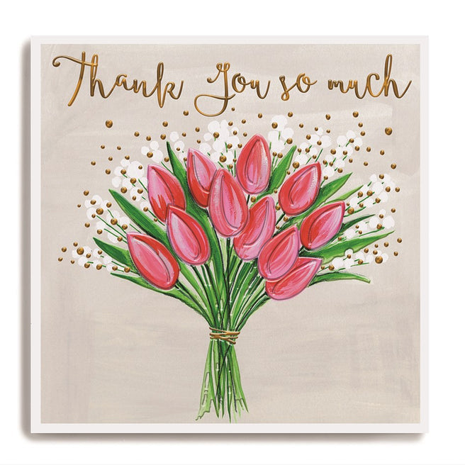 Thank You Bouquet Greeting Card
