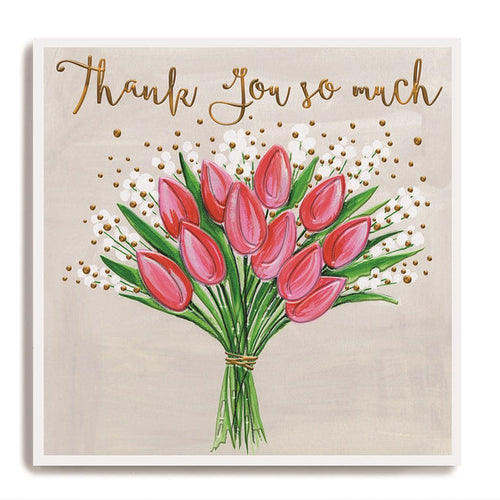 Thank You Bouquet Greeting Card