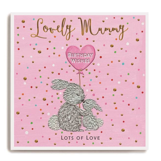 Lovely Mummy Rabbit Birthday Card - House of Cards