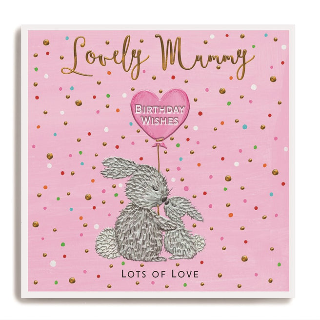 Lovely Mummy Rabbit Birthday Card