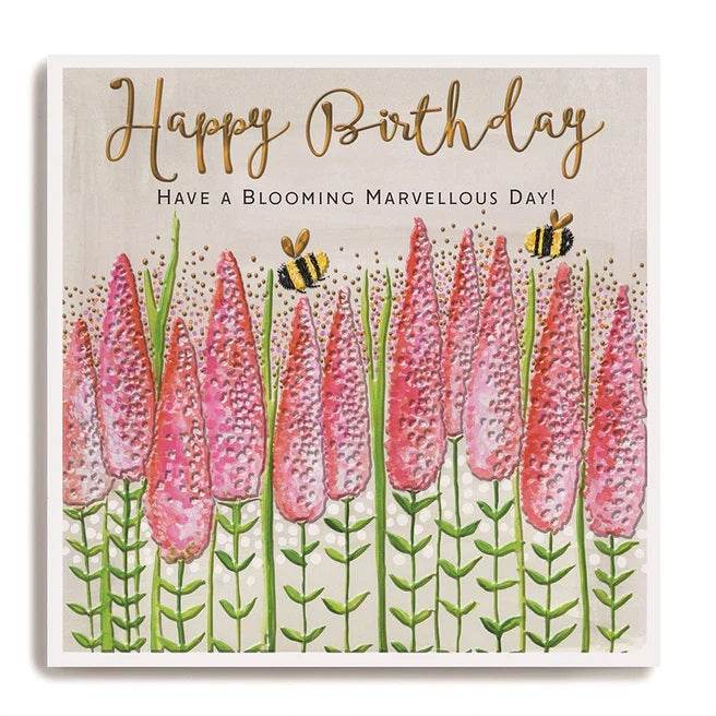 Blooming Marvellous Happy Birthday Card - House of Cards