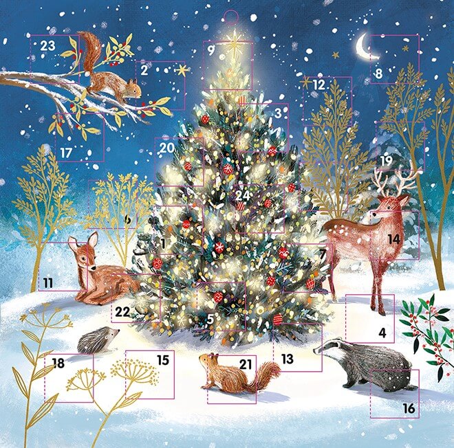 Square Tree Forest Advent Calendar