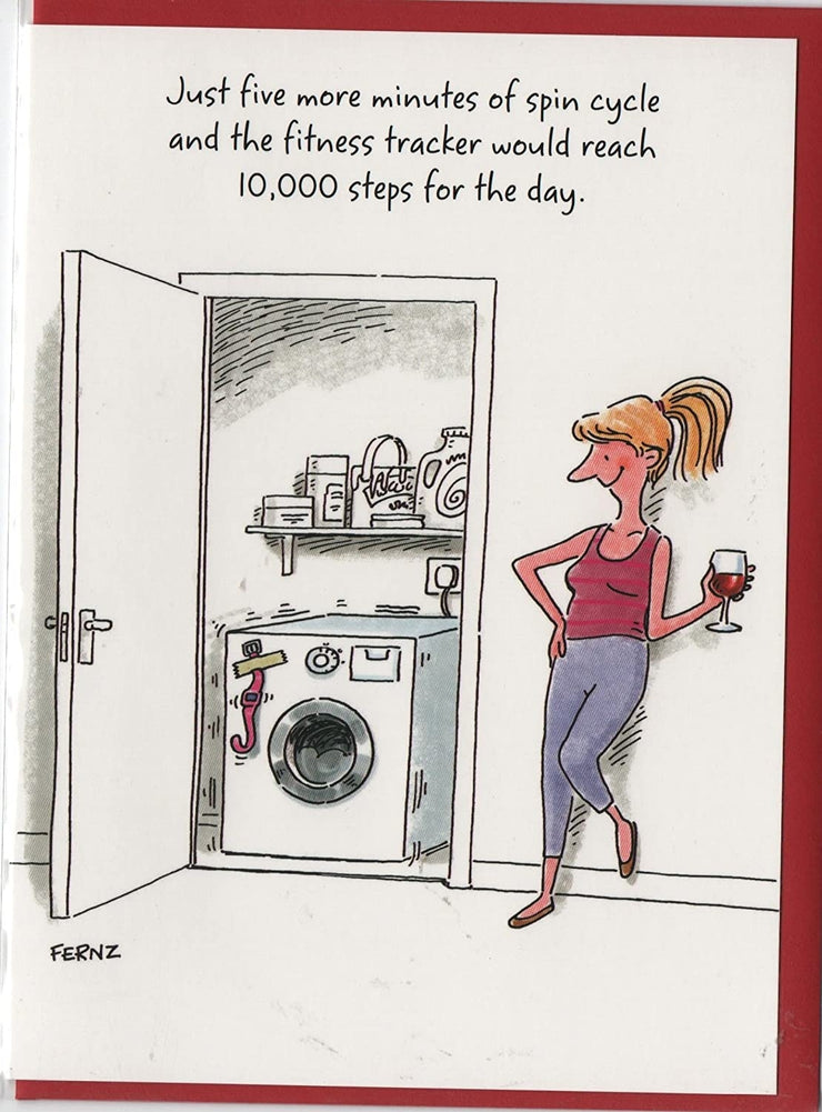 Spin Cycle Birthday Card