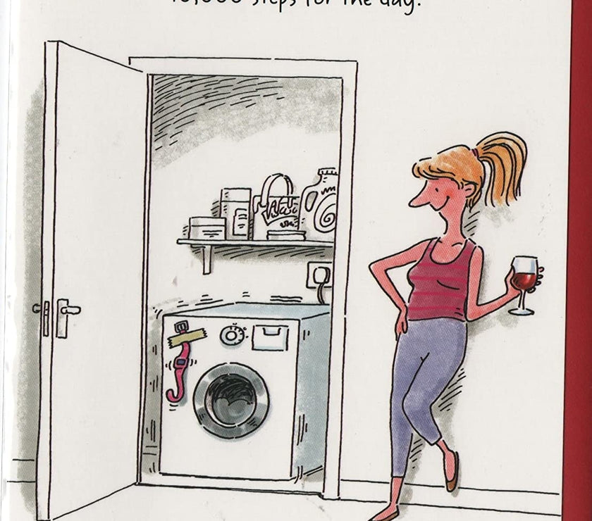 Spin Cycle Birthday Card
