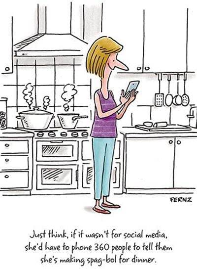 Social Media Birthday Card - House of Cards