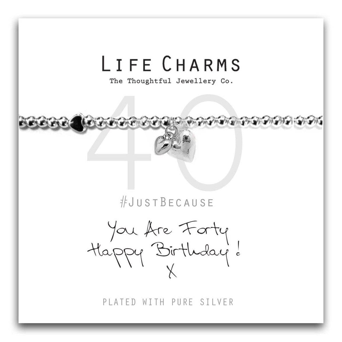 40th Birthday Bracelet - House of Cards