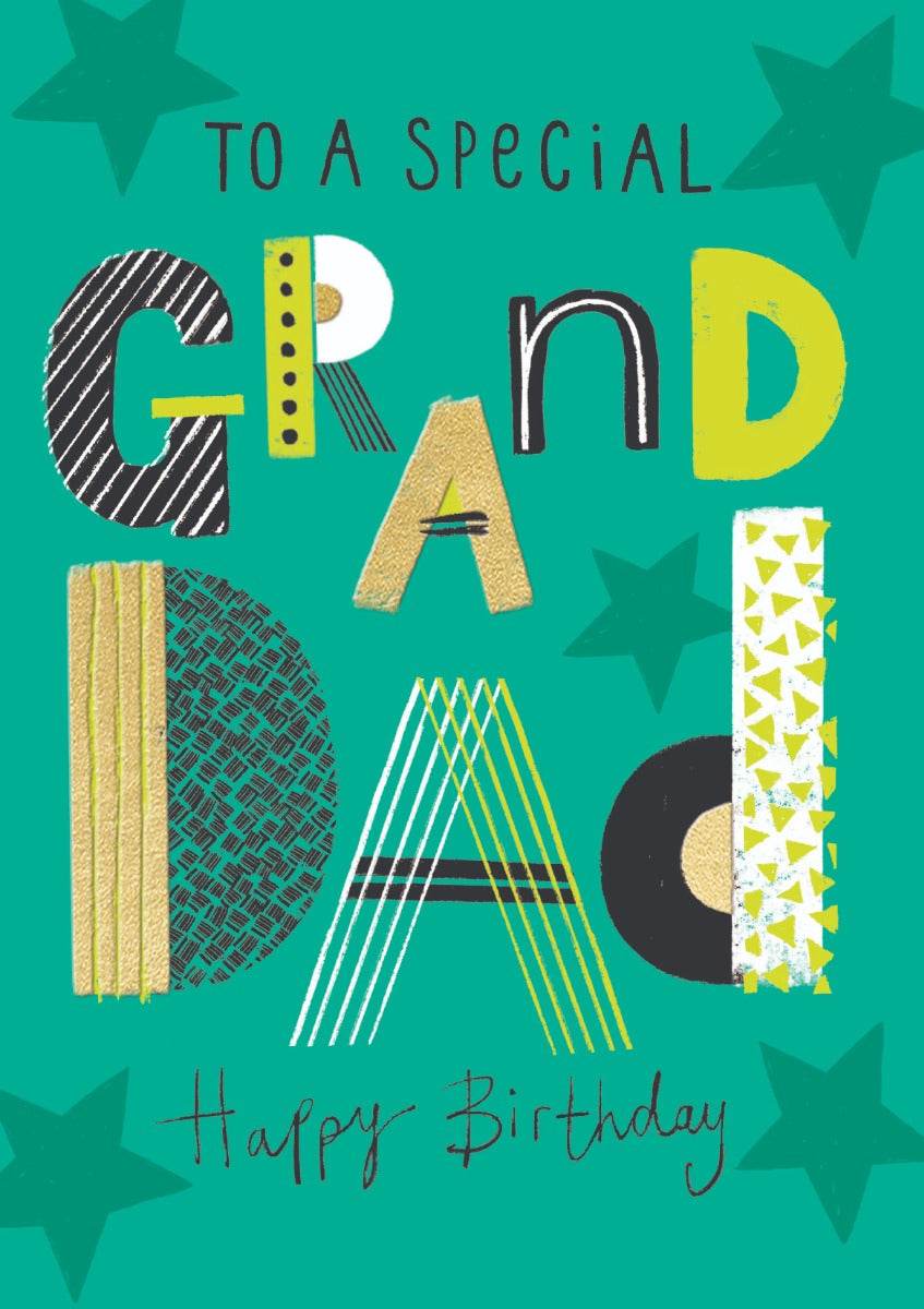 Special Grandad Birthday Card - House of Cards