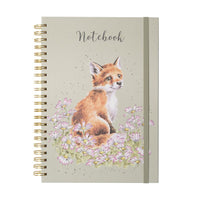 Make My Daisy Fox A4 Notebook