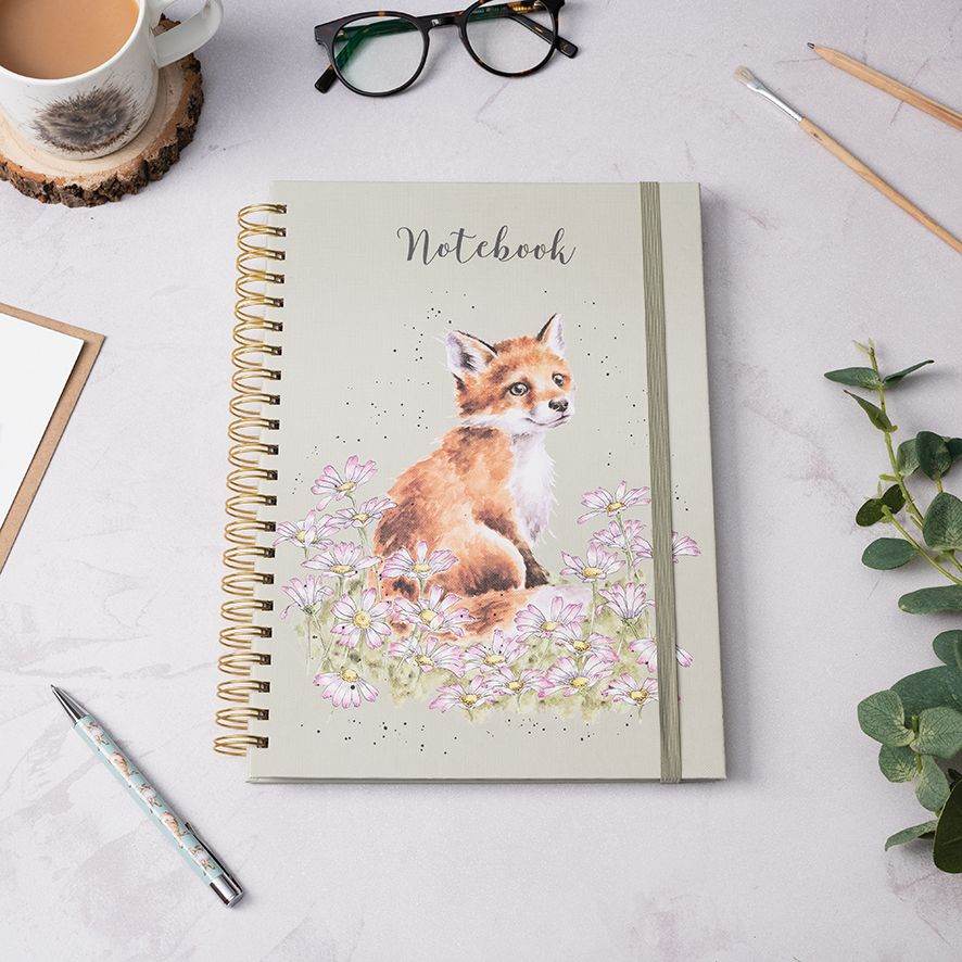 Make My Daisy Fox A4 Notebook - House of Cards