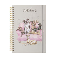 Movie Night Dogs A4 Notebook